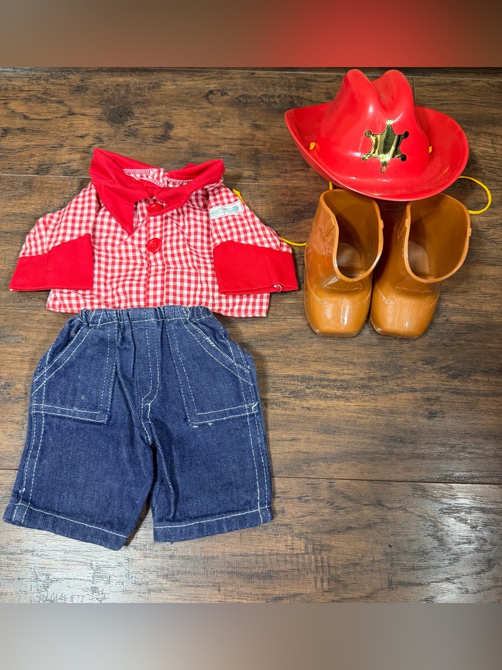 Vintage 1980's Coleco Girl Cabbage Patch Cowgirl Outfit